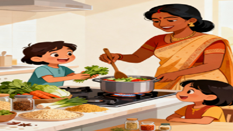 Processed snacks and oily packaged foods