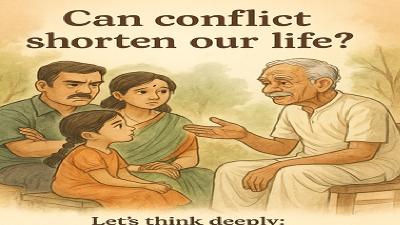 Can Conflict Shorten Our Life?